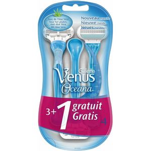 Gillette Venus Oceana - Dames Scheermes - Pack van 4