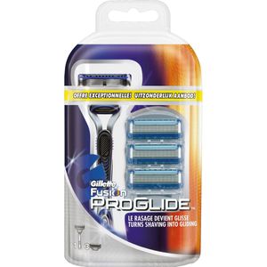 Gillette ProGlide Samurai manual Scheerapparaat + 3 stuks Scheermesjes