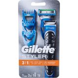 Gillette - Styler Trimmer - Ontharingsapparaat - 4in1 - Zwart