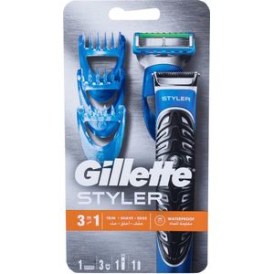 Gillette - Styler Trimmer - Ontharingsapparaat - 4in1 - Zwart