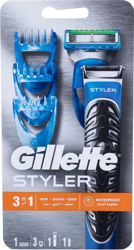 Gillette - Styler Trimmer - Ontharingsapparaat - 4in1 - Zwart