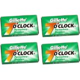 Gillette - DE-Scheermesjes - 10x12 Pakjes van 5 Stuks - Multi Coated RVS