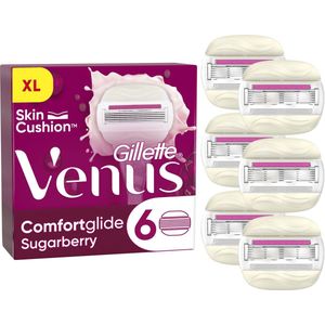 Gillette Venus Comfortglide Sugarberry - 6 navulmesjes