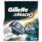 Gillette Mach3 HD scheermesjes 5 Stuks