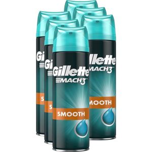 Gillette Mach3 Glad Scheergel Voor Mannen, 200 ml