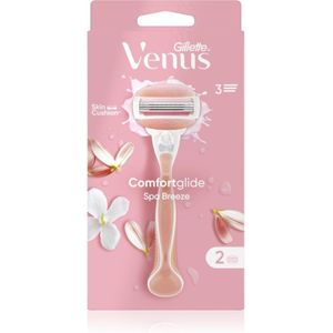 Gillette - Venus ComfortGlide Spa Breeze - Scheerapparaat + 2 Vervangende Koppen - Ontharingsapparaten