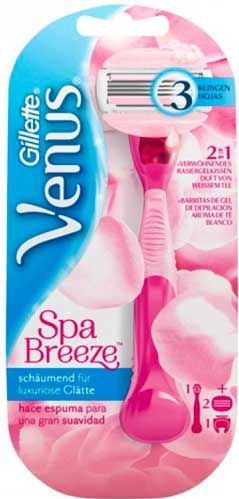 Gillette - Venus Spa Breeze - Scheermesje - Met Hydraterende Strepen