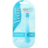 Gillette Venus Smooth Schraper + 2 Scheermesjes