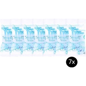 Gillette Simply Venus - Wegwerpscheermesjes - Voordeelverpakking 7x 4 mesjes