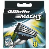 Gillette Mach3 - Scheermesjes/Navulmesjes - 8 Stuks