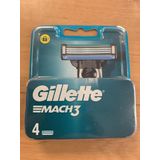 Gillette Mach 3 scheermesjes (4 stuks)