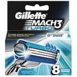Gillette Mach3 Turbo scheermesjes new (8 st.)