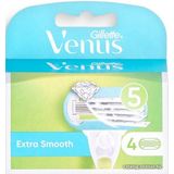 Gillette - Venus - Extra Smooth - Scheermesjes/Navulmesjes - 4 Stuks