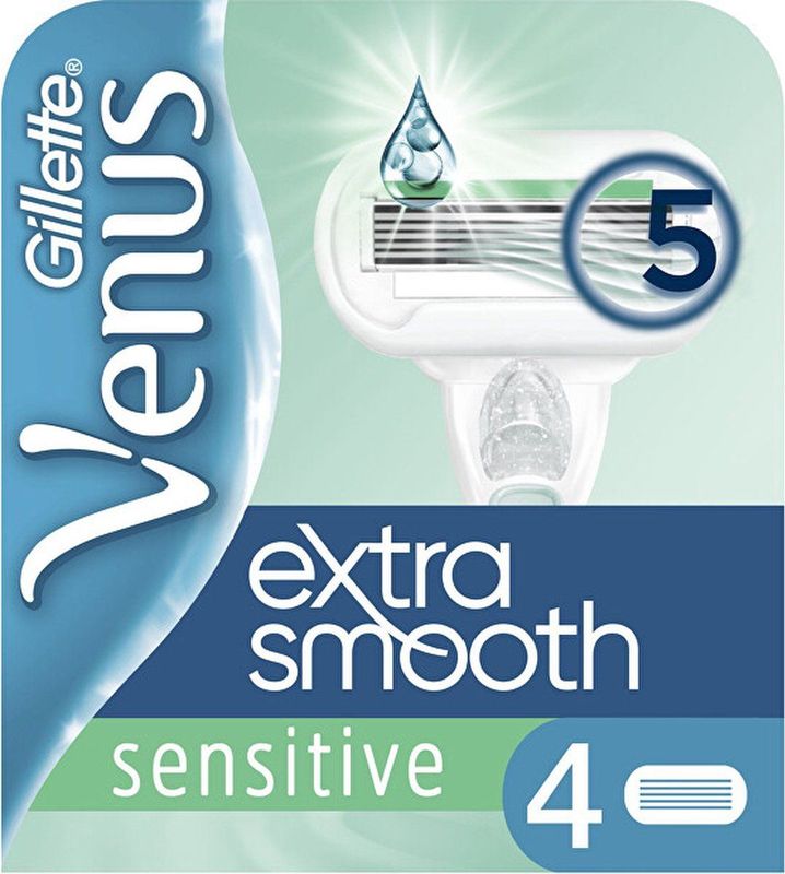 Gillette - Venus Extra Smooth Sensitive - Scheermesjes - 4 st