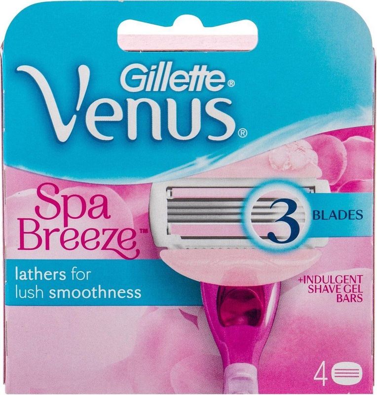 Gillette Venus Spa Breeze Scheermesjes 4 stuks
