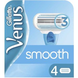 Venus Original Smooth scheermesjes voor dames, 4 reservemesjes [officieel]