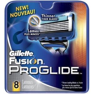 Gillette Fusion Proglide Scheermesjes 8 stuks
