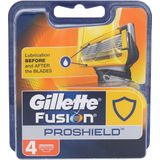 Gillette - Fusion Proshield - Scheermesjes - 4 Stuks