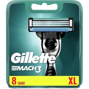 Gillette Mach3 Scheermesjes 8 stuks