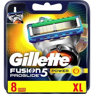 Gillette Fusion ProGlide Power Scheermesjes 8 stuks