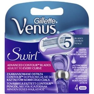 Gillette - Venus Deluxe Smooth Swirl - Vervangende Messen - 4 st