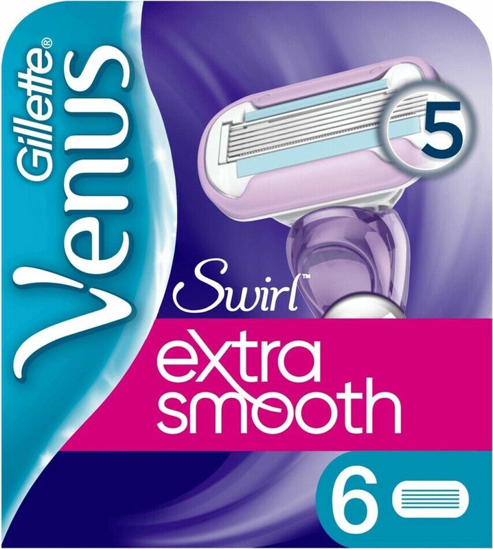 Gillette Venus Extra Smooth Swirl Scheermesjes 6 stuks