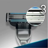 Gillette - Mach3 Scheerapparaat - Vervangende Messjes 12 st