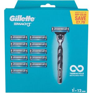 Gillette Mach3 Kapper Schraper - 12 Pak