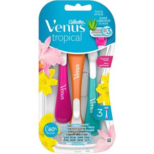Gillette - Venus Tropical - Wegwerpscheermessen - 3 Stuks