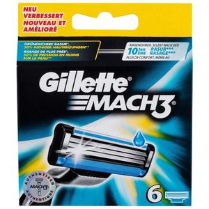 Gillette Mach3 - Scheermesjes - 6 stuks
