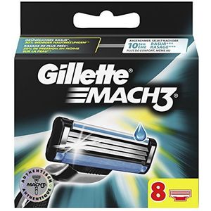 Gillette Mach3 scheermesjes voor mannen 8 Stuk