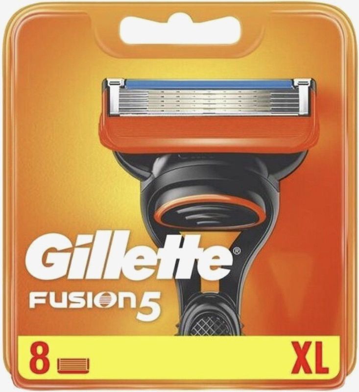 Gillette - Fusion5 - Scheermesjes - 8 Pack - Anti-frictiemesjes