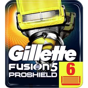 Gillette Fusion Proshield Scheermesjes 6 stuks