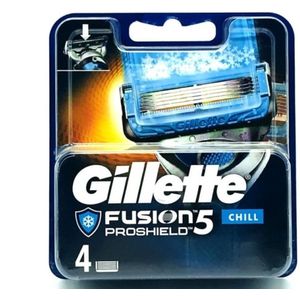 GILLETTE X4 Proshield Gill Fusion 5-mesjes