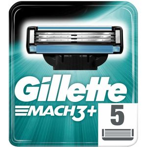 Gillette Mach3 Scheermesjes Mannen - 5 stuks