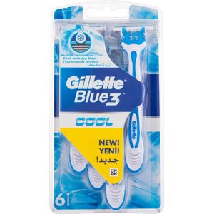Gillette - Blue 3 Cool - Wegwerpscheermesjes - 6 Scheermesjes