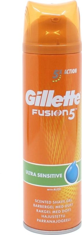 Gillette - Fusion 5 - Scheergel - Ultra Gevoelig - 200 ml