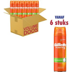 Gillette Fusion 5 Scheerschuim Ultra Sensitive (6 x 200ml)