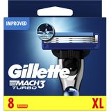 Gillette Mach3 Turbo 8ct: Mach3 Turbo 8 stuks