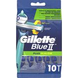 Gillette Blue II Plus Slalom Disposable Razors 10 st