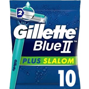 Gillette Blue II Plus Slalom Disposable Razors 10 st