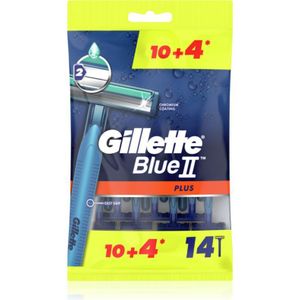 Gillette Blue II Plus Wegwerp Scheermessen 14 st