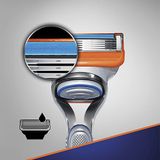 Gillette Fusion5 Scheersysteem + 4 Mesjes