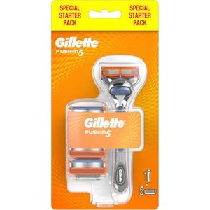 Gillette Fusion5 Scheersysteem + 4 Mesjes