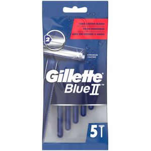 Gillette BlueII Wegwerpmesjes Voor Mannen x5