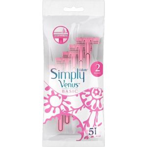 Gillette Simply Venus Basic Disposable Razors 5 st