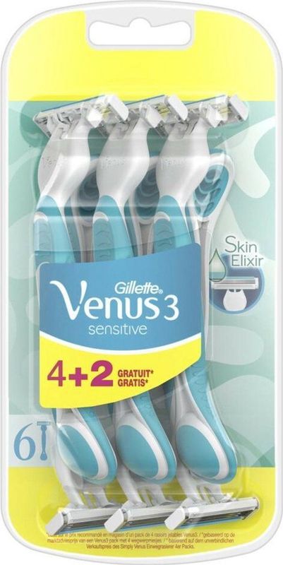 Gillette Venus Wegwerpmesjes Sensitive 6 stuks