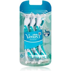 Gillette - Venus 3 Sensitive - Wegwerp Scheermessen - 6 st