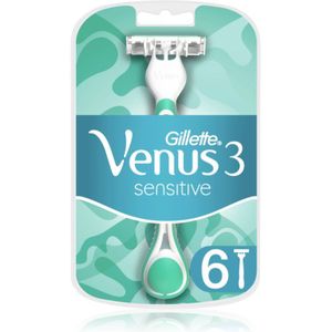 Gillette Venus 3 Sensitive Wegwerp Scheermessen 6 st