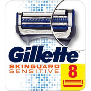 Gillette - SkinGuard Sensitive - Scheermesjes - 8 Stuks